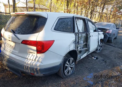 2016 Honda Pilot Ex z USA, uszkodzony, nr VIN 5FNYF6H37GB007767